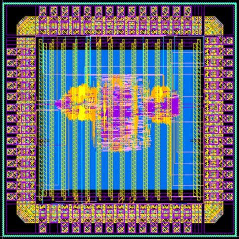 FFT chip layout